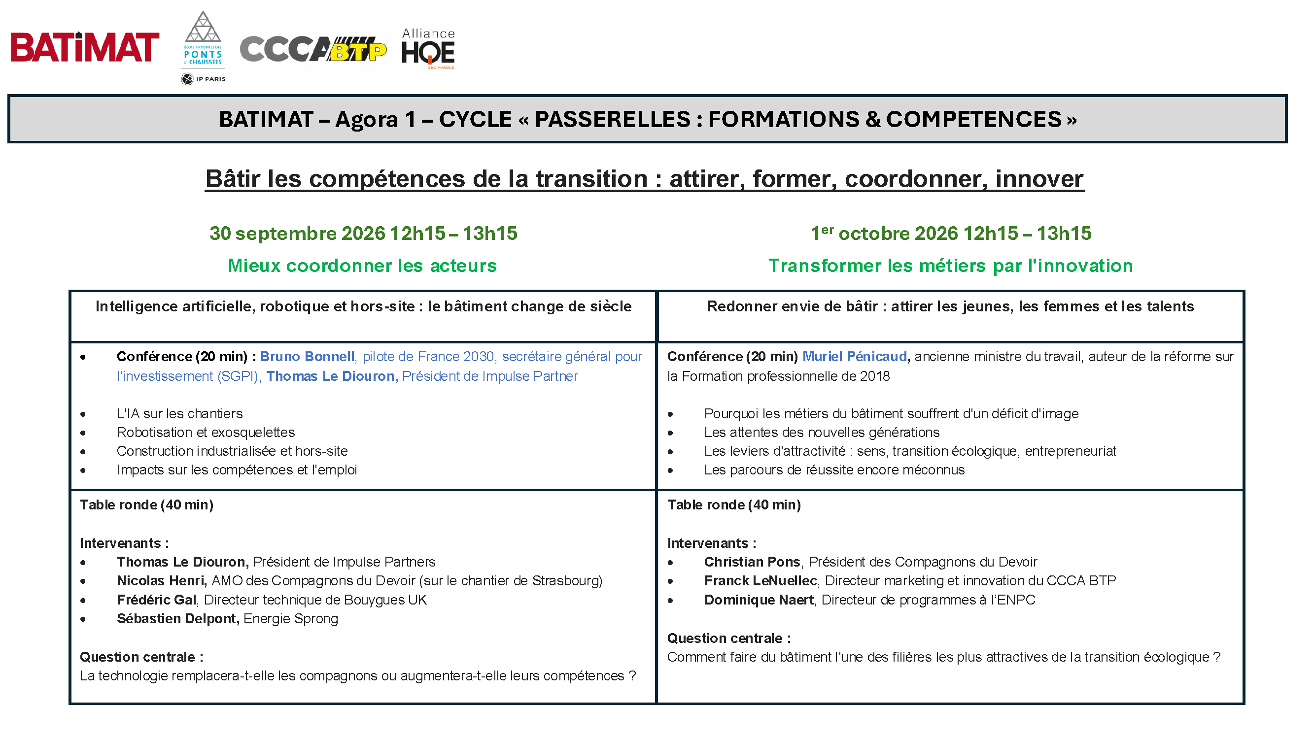 Programme batimat