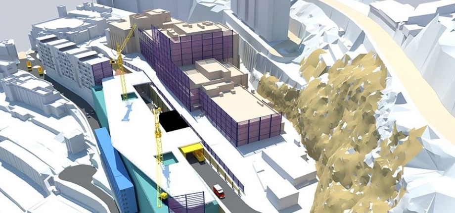 Maquette numérique de bâtiment