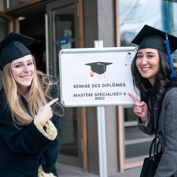 La cérémonie de remise des diplômes